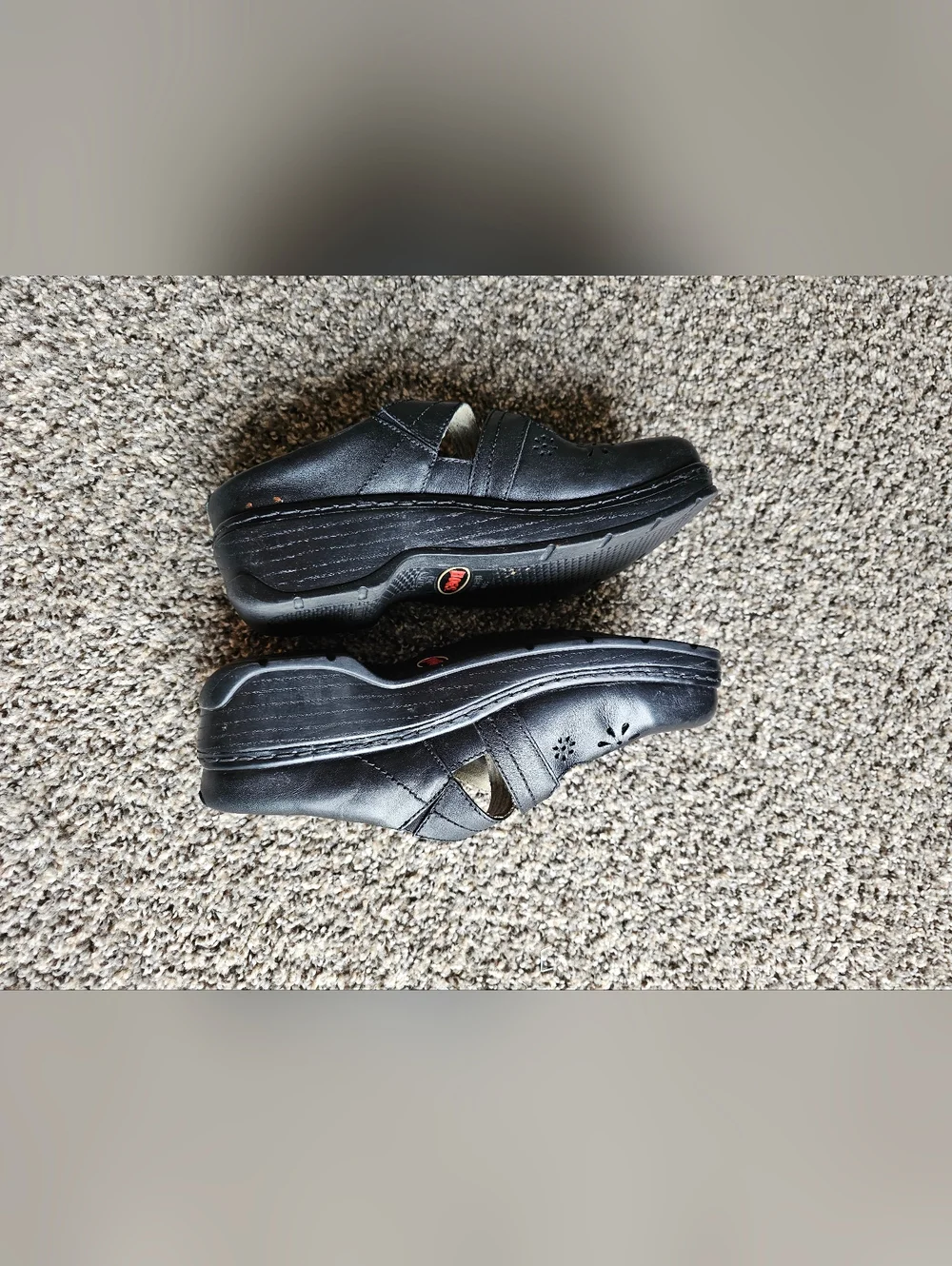 Klogs Kids Black Mary Jane Comfort Shoe